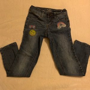 Justice jeans, girls 7 slim